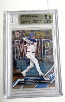 Shohei Ohtani 2024 Topps Now Offseason #OS6 (BGS 9.5) MVP