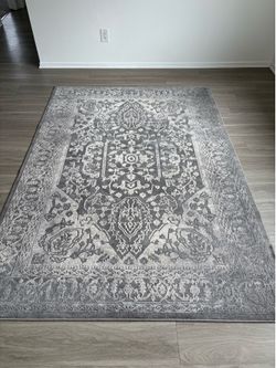 Gray rug