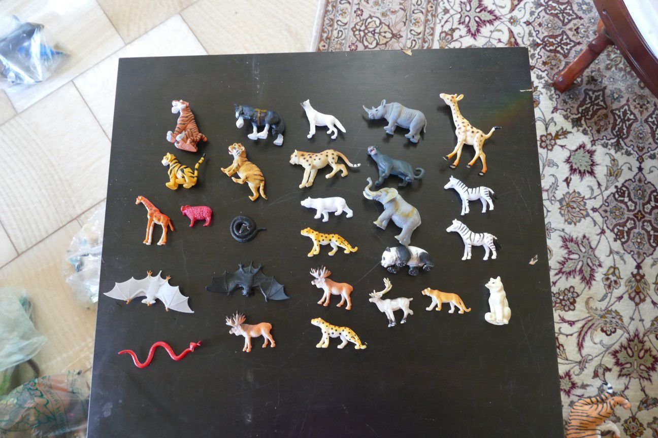 26 Small Size Animal figurines