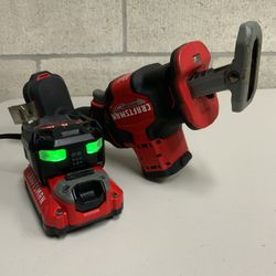 Craftsman CMCS340 Variable Speed Reciprocating Saw With Battery and Charger 