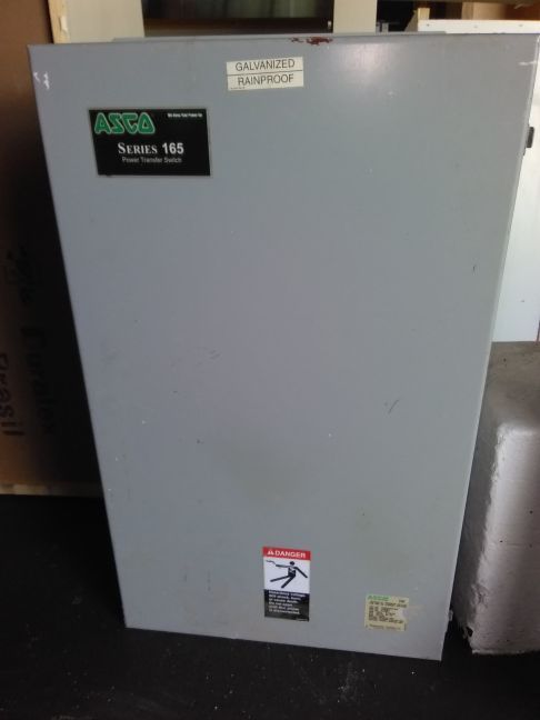 Asco 165 Power Transfer Switch ,connect your generator to your home