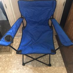 Blue Folding  Chair 