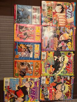 Rare One Piece First Print Gold Foil Manga