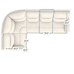 Layboy Trouper Sectional