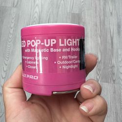 Pink LED Pop Up Light