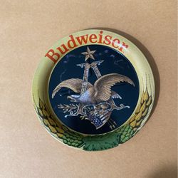 Set Of Six Vintage Budweiser Coasters
