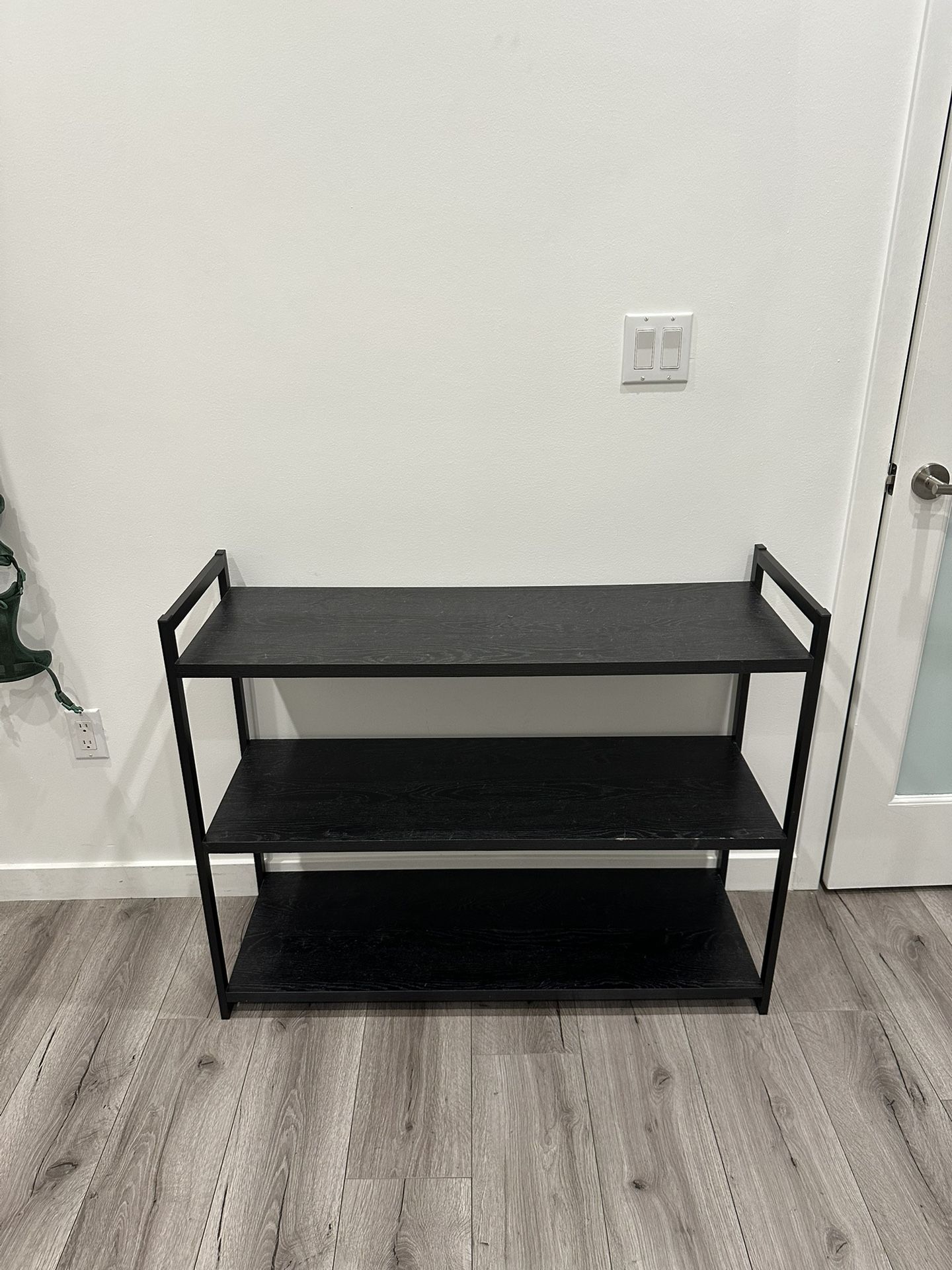 Black Wooden Shelves