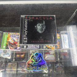 Dracula The Resurrection PS1 $40 Gamehogs 11am-7pm
