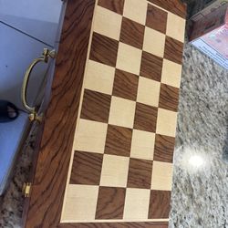 Chess Board With Pieces 