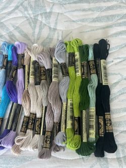 DMC Embroidery Floss, 50 Skeins Brand New