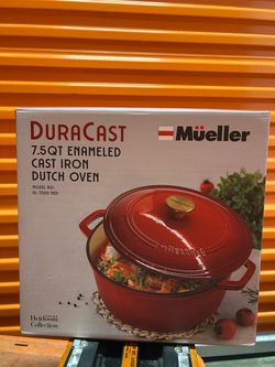 Duracast 7.5 Qt. Cast iron Dutch oven