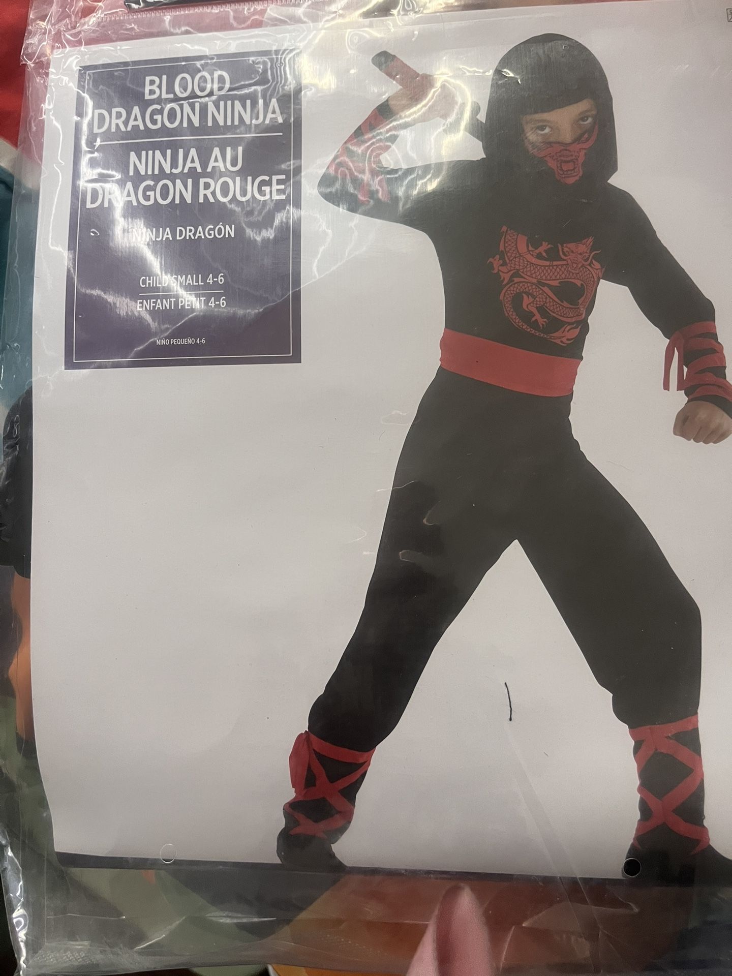 Blood Ninja Costume Boy 4/6