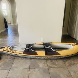 IK-140 2-PERSON TANDEM KAYAK BY STEARNS INFLATABLE