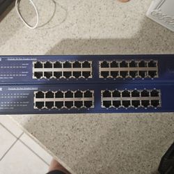 2- 24 Port Gig Switches