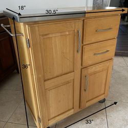 Kitchen Island With Wheels 