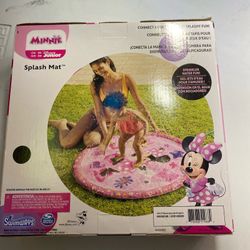 New Minnie Mouse splash mat
