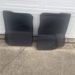 Brand New Plastic Floor Mats For A Car 