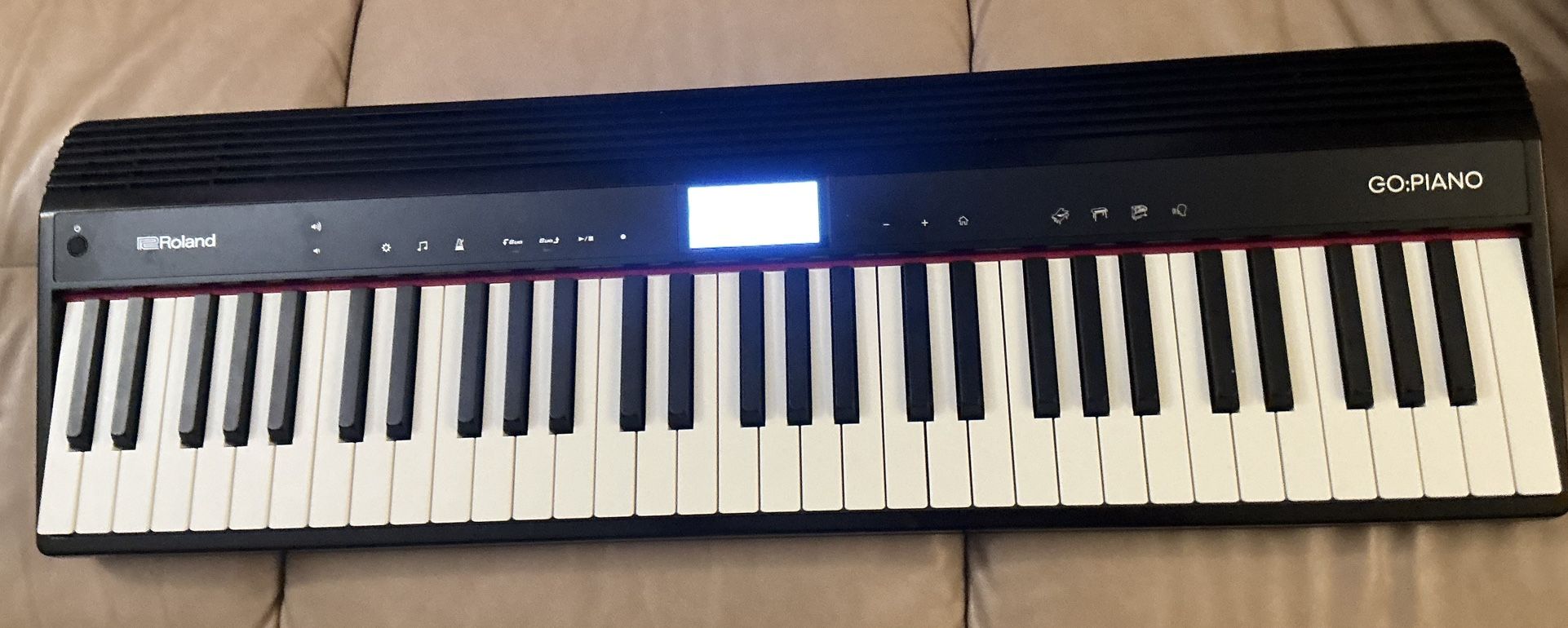 Roland GO:PIANO 61-key Digital Piano Keyboard with Integrated Bluetooth Speakers (GO-61P)