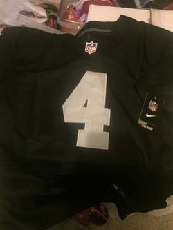 Raiders Derek Carr jersey Large all sewn