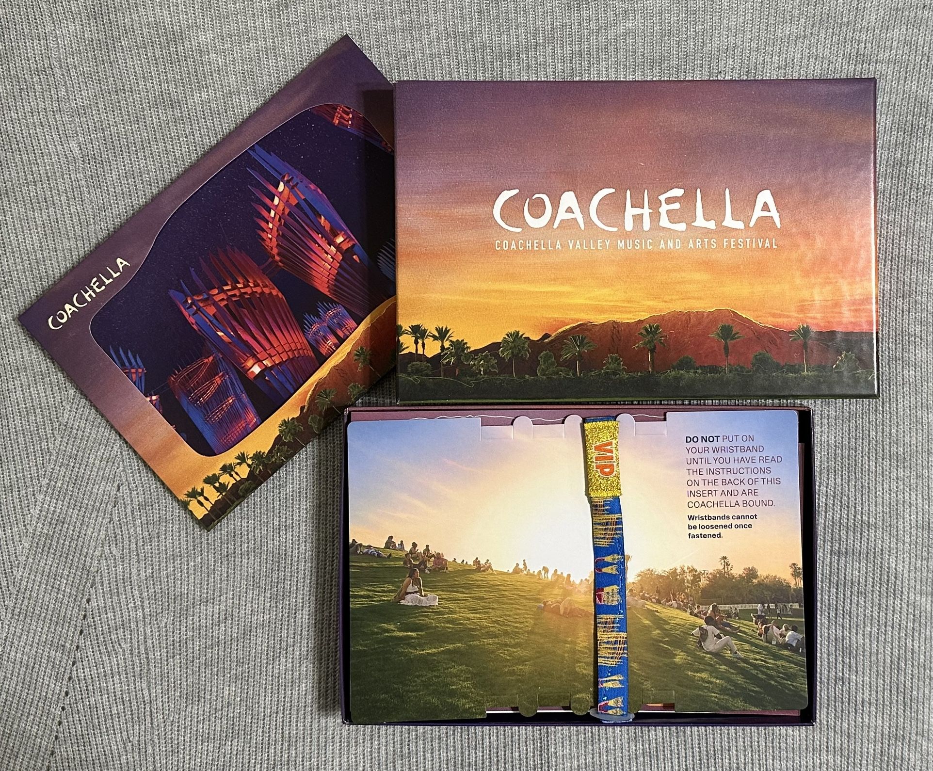 Coachella 2025 VIP Wristband