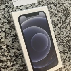 iPhone 12 New Unlock 64gb black 