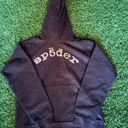 Black VVS Sp5der Hoodie