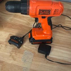 Black and Decker drill