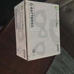 4 Boxes Of D Batteries Box Of 12