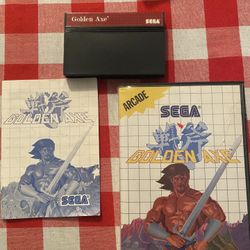 Golden Axe Sega Master System Game 