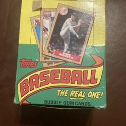Baseball TOPPS 1987 bubblegum cards mint condition 36 packages