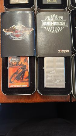 Harley Davidson, Zippo Lighters, New