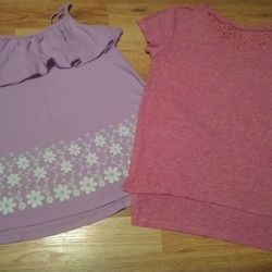 Girls Tops Shirts Size 5 6/7 5 6 7 Clothing Bundle