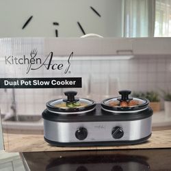 Slow Cooker Dual Pot 