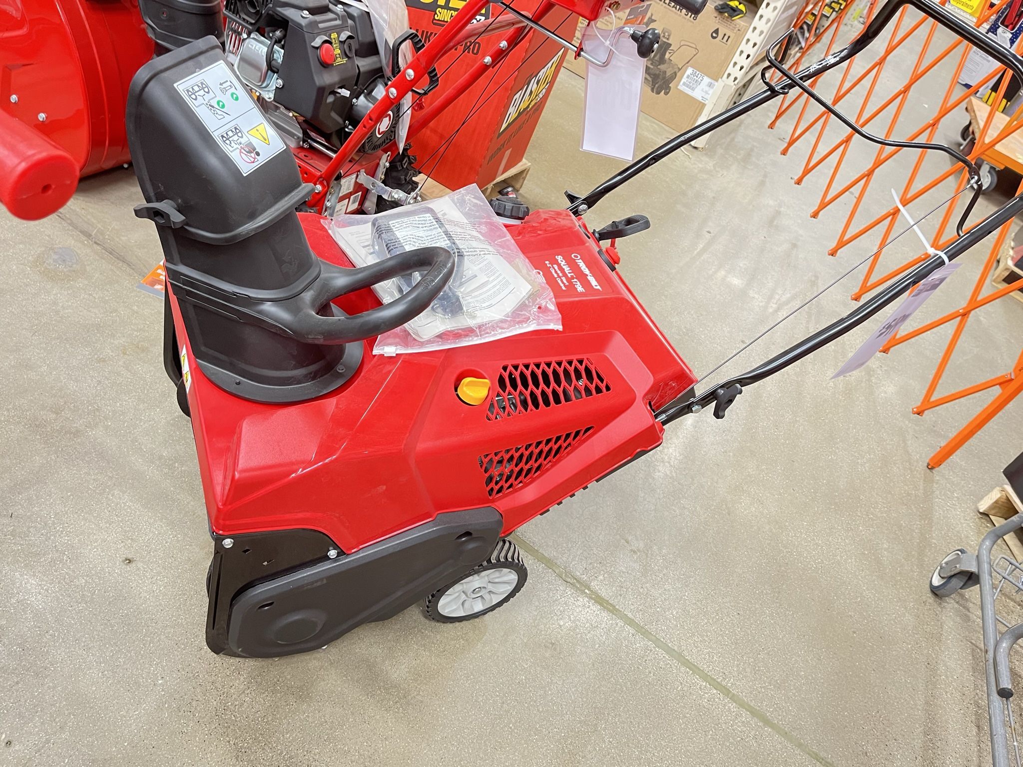 Troy Bilt New Snowblower Single Stage Pull Or Electric Start 21” 4Cycle