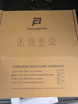 FirstPower Pro 48V Golf Cart Charger