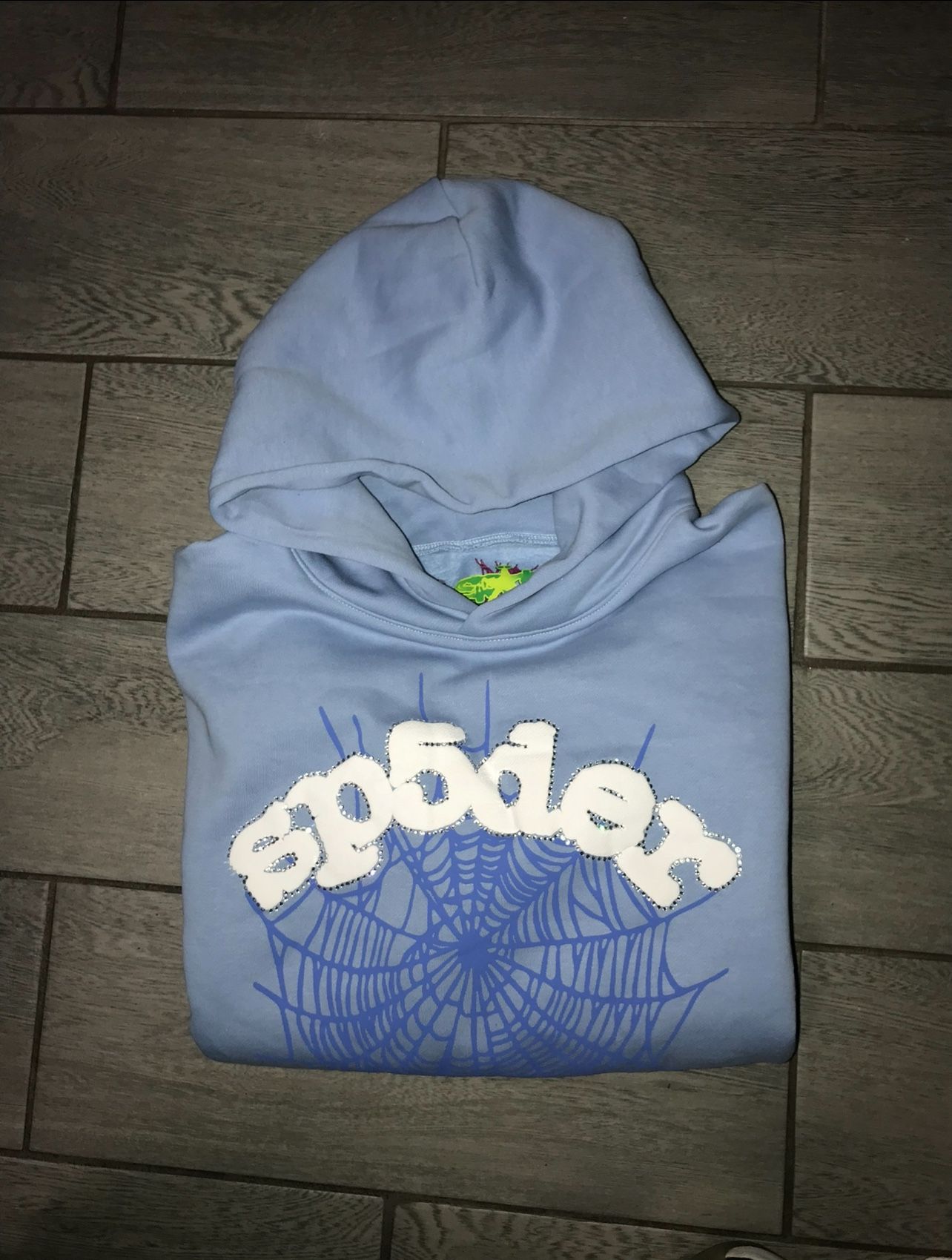 Blue Spider hoodie (Sp5der) 
