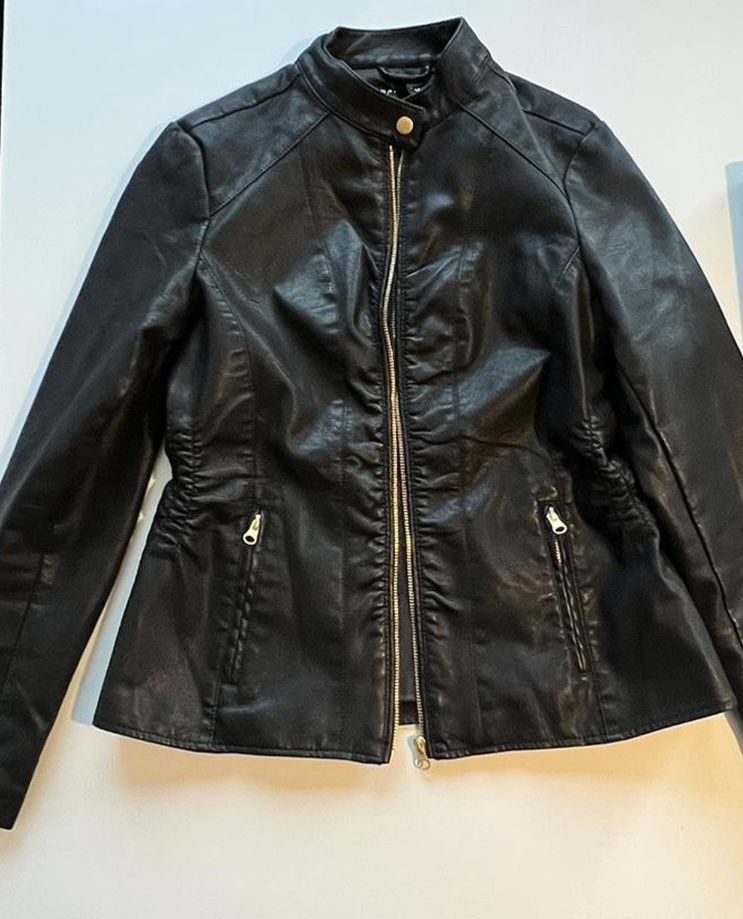 Leather Jacket Baccinni Black