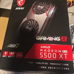 MSI Radeon RX 5500 XT 8GB