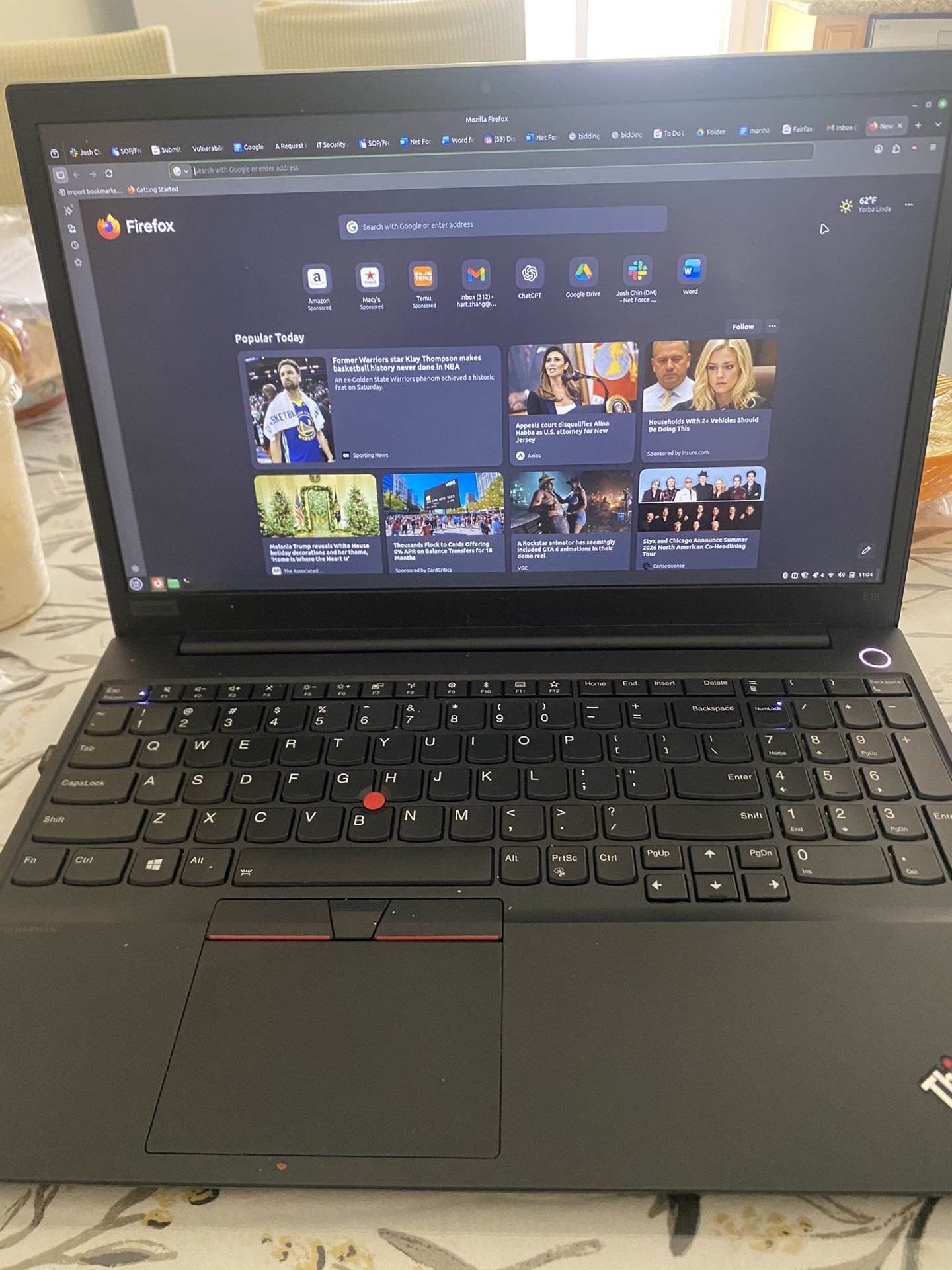 Affordable Refurbished Thinkpad 2022 E15