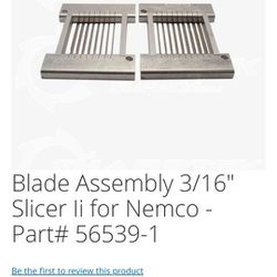 Nemco1/4  Blade ASSEMBLY 