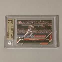 2024 Topps Now Jackson Holliday Rookie Card (#498) BGS 10