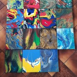 Various Acrylic Paintings