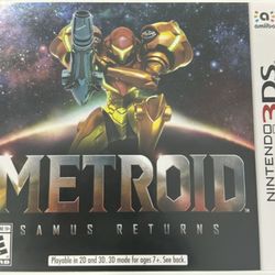 Metriod: Samus Returns for Nintendo 3DS