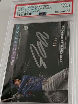 2024 Topps Inception - Silver Signings Pete Crow-Armstrong #SS-PC 55/75 RC