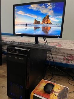 AMD Phenom II X6 1050T 12GB RAM 1TB HD w/ monitor $99
