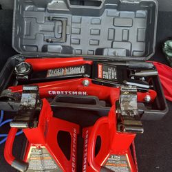 🛠️ **Craftsman Jack + Jack Stands for Sale** 🚗