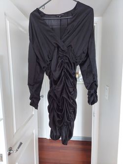 Size Medium.  Black dress