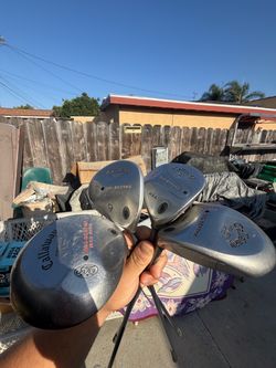 Callaway driver, 5,7,9 wood