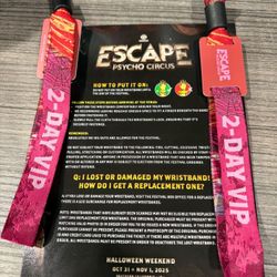 Escape Tickets!