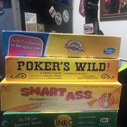 Board Games Bundle Lot Fun Family Night 